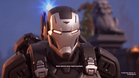 War Machine Confidently Walking GIF