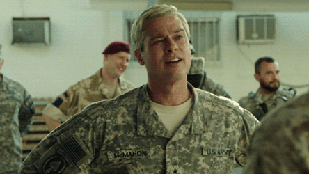 War Machine General Glen McMahon Nodding GIF