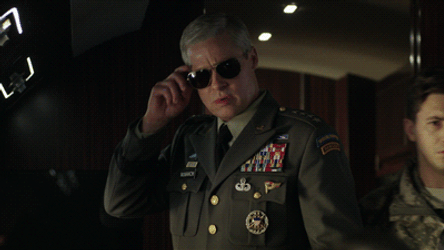 War Machine Glen McMahon Taking Off Sunglasses GIF