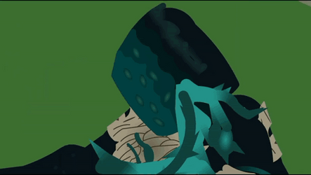 Warden Minecraft Striking Iron Golem GIF