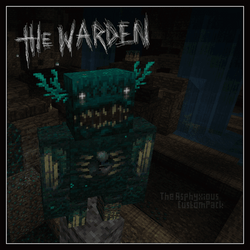 Warden Minecraft With Creepy Face GIF