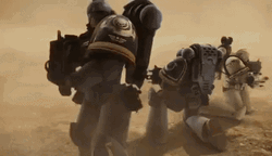 Warhammer Shooting Slow Motion GIF