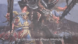 Warhammer Ultramarines Always Triumph