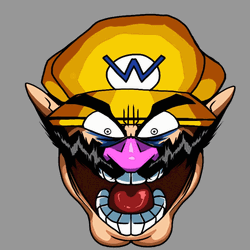 Wario Big Mouth GIF