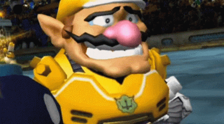 Wario Bomb Explodes GIF
