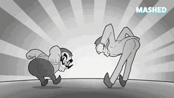 Wario Funny Dancing GIF