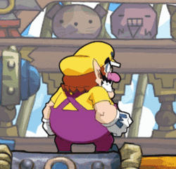 Wario Shy Guy GIF