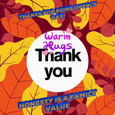 Warm Hugs Thank You Sign GIF