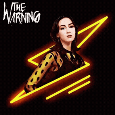 Warning Movie Poster Woman In Polka Dot Top GIF
