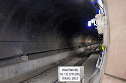Warning Train Tunnel Subway  GIF