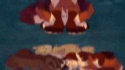 Warrior Cats Frightened By Other Cat GIF