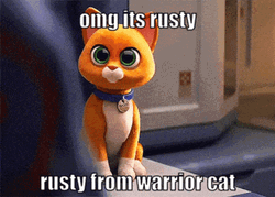 Warrior Cats Omg Its Rusty GIF