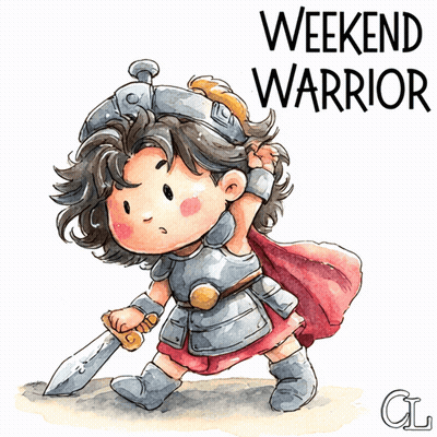 Warrior Girl Weekend Warrior GIF
