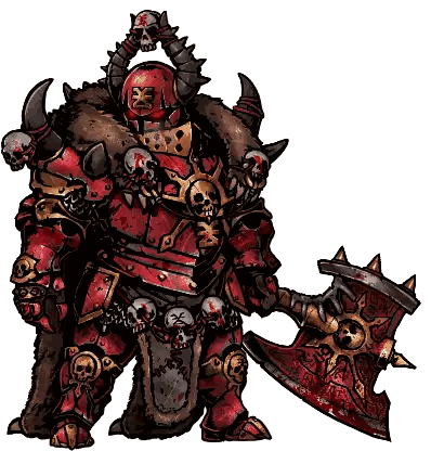 Warrior With Bloody Axe GIF