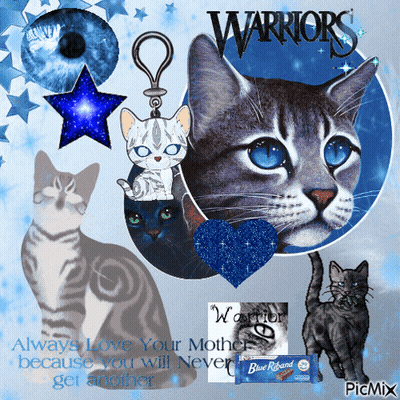 Warriors Cats Blue Heart GIF