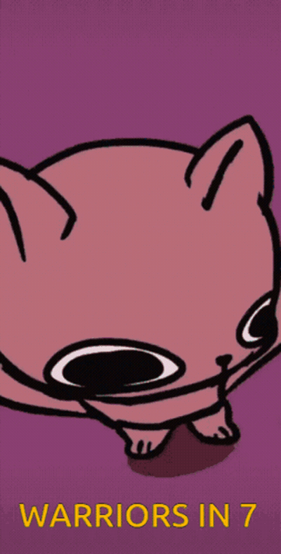 Warriors In 7 Is Written On A Purple Background GIF