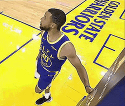 Warriors Stephen Curry Playing With The Camera GIF