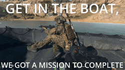 Warzone Get In The Boat GIF