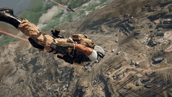 Warzone Sky Diving GIF