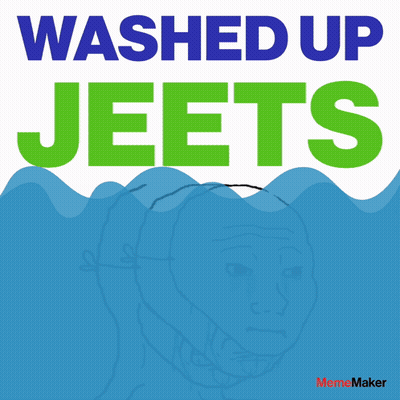Washed Up Jeets Man In Water GIF