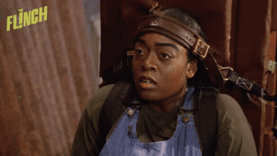 Washing Machine Hanging On Wooden Wall With Flinch GIF