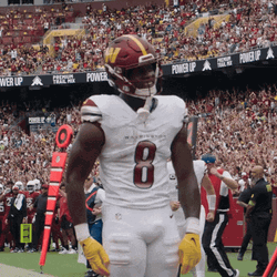 Washington Commanders Brian Robinson Jr Open Arms GIF