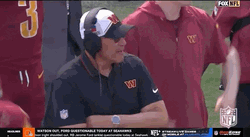 Washington Commanders Coach Shouts GIF