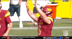 Washington Commanders Slye Fist Bumps Burgess GIF