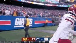 Washington Commanders Touchdown Runs Pats Back GIF