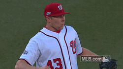 Washington Nationals Finger Gun GIF