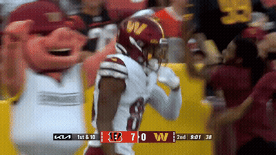 Washington Redskins Vs Buffalo Bills Football Game GIF
