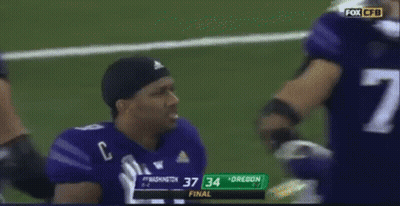 Washington Vs Oregon Football Game GIF