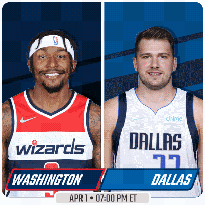 Washington Wizards Vs Dallas Mavericks April 1 GIF