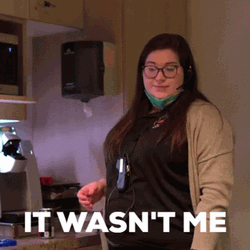 Wasnt Me Chubby Girl In Sweaters GIF