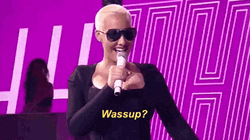 Wassup Amber Rose Speech GIF