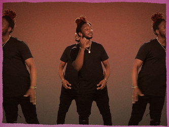 Wassup Finger Point Optical Illusion GIF