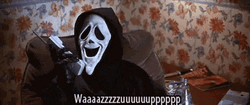 Wassup Ghost Face Scary Movie GIF
