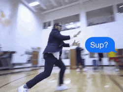 Wassup Shoot Your Shot Dude GIF