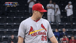 Wasted Fall On Bleachers GIF