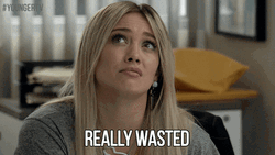 Wasted Hilary Duff GIF