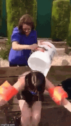 Wasted Ice Bucket Challenge GIF
