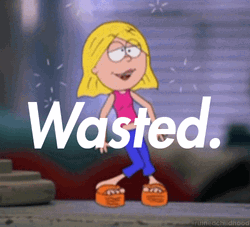 Wasted Lizzie McGuire GIF