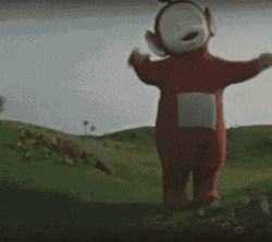Wasted Teletubbies Fainting GIF