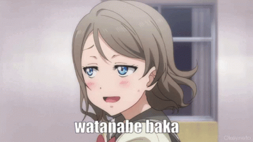 Watanabe Baka Girl GIF
