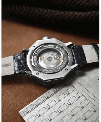 Watch Back Saying Stainless Steel GIF