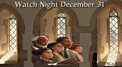 Watch Night December 31 Advertisement GIF