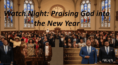 Watch Night Praising God In Church GIF