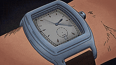 Watch On Wrist Showing Almost 5:00 GIF