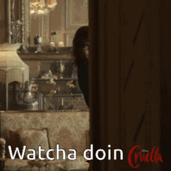 Watcha Doin Wyd Peeking GIF