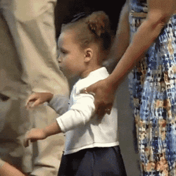 Watching You Walking Riley Curry GIF